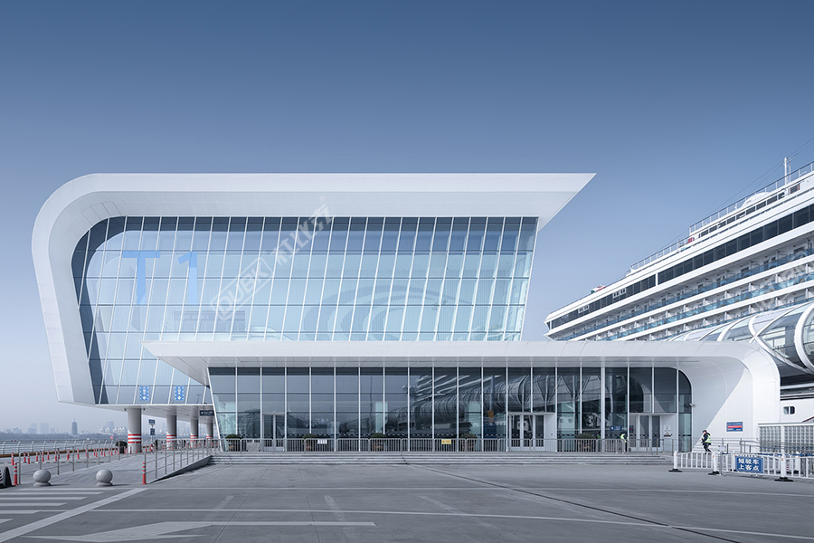 上海吳淞口國際郵輪港客運樓