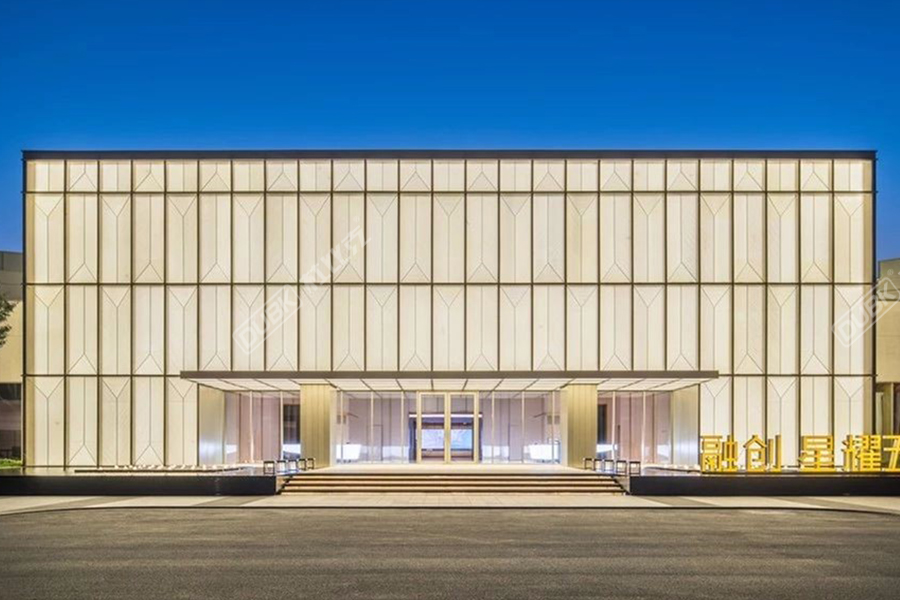 天津融創星耀五洲售樓處